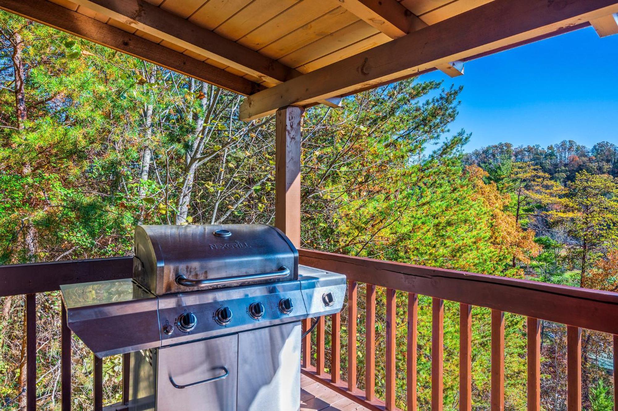 Bearfoot Pines - True Log Cabin - Wi-Fi, Hot Tub, Fishing, Deck With Views! - Mins To Pf Sevierville Luaran gambar